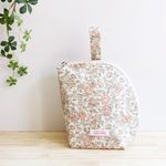 保温保冷マグポーチ*リバティFeliciteあずきミルク