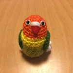 ボタンインコちゃん（ヤマブキボタン）