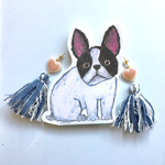 デニムハート♡ピアス