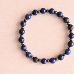 ”9月誕生石” Lapis lazuli　　天然石ブレスレット