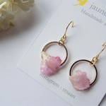 pink flower & ring 