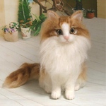 羊毛フェルト◇ノルウェージャン・フォレストキャット★ハンドメイド