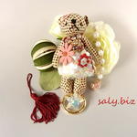 saly☆きせかえ☆クマさんのバッグチャーム
