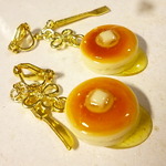 *限定*ピアス＆イヤリング(1段ホットケーキ)*再々販*