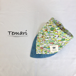 3way 街の車グリーン バンダナスタイ