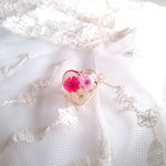かすみ草の春色ハートリング
