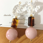 春color 大ぶり ヴィンテージ風 ピアス/イヤリング