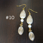 【#10】アンティークピアス/コットンパール