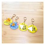 ニコちゃんのキーホルダー【名前入れます】