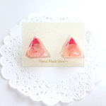 さんかくの花びらピアス✳︎イヤリング