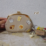 親子がま口財布 パン