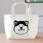 秋田犬　ミニバッグ　ランチバッグ（トートバッグ）犬