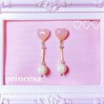 大ぶり🌸春色ピアス