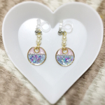 Pink×Blueシェルピアス/イヤリング