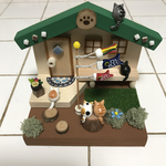 屋根より高い鯉のぼり