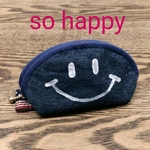 DENIMでニコちゃんのコインケース
