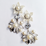 ラストno1366/パールビジューピアス