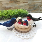 《受注製作》ツバメの親鳥