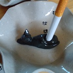 灰皿(小) ♪ねこの火消し♪