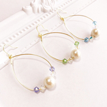 フープピアス  