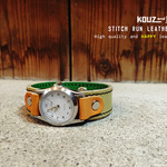 STITCH RUN LEATHER WATCH ⌚ 腕時計 // 受注生産