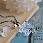 vintage swarovski snowflake（金古美カラー）