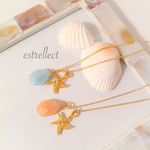 Sea drop ネックレス（ブルー）