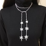 雪 タティングレース ラリエット
