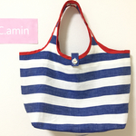 ボーダーエコバッグ