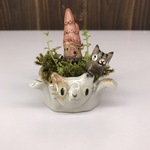 ねこ 陶器 みけ ♡ ねこ 塔 ピック set ❷