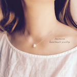 【14kgf】8mm cotton-pearl necklace Ⅰ
