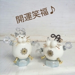 開運笑福♪BIG招き猫ロボ☆受注制作☆