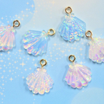 金具付き♡クリスタルシェルパーツ♡