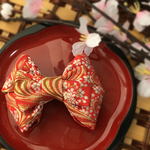 春爛漫＊桜＊シリーズ　京金襴・晴れの日リボン(バレッタタイプ)