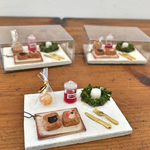 ＊ミニチュアプレート＊キャンドルセットa
