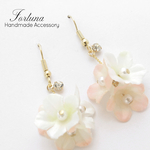 お花揺れるピアス~春色~(４０)