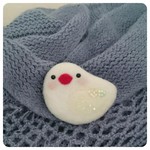 【mi…様ご依頼品】🐦彩り小鳥（白文鳥 ）🐦