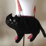 『Ｎさまオーダー』大きめねこちゃんのショルダーバッグ
