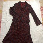 ☆着物から仕立てたスーツ☆ 赤