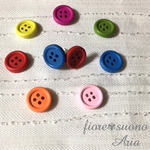 ボタン×ピアス(ノンホールピアス)
