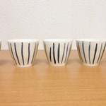 呉須ライン湯のみ(5個セット)