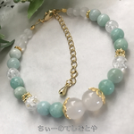 しあわせ縁結び💕アマゾナイトブレスレット