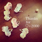 ♡×2000記念!!選べるピアスキャッチ(1個売り)