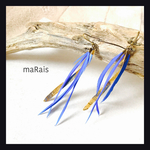 brass&featherピアス “fez”