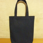 h様ご依頼品　シンプルブラックのトートバッグ