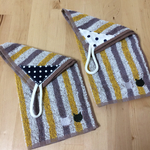 ☆sale☆ねこのループ付きタオル2枚セット