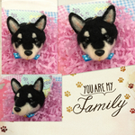 happymame様専用犬わんこ羊毛フエルトストラップ