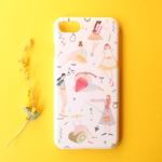 fruit de saison（白）　iphoneケース　＊受注生産・送料無料＊
