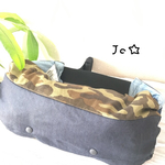 デニム切替 カモフラージュ（迷彩）柄 エルゴ（抱っこ紐）カバー✨