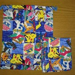 入園、入学準備★給食袋、ナフキンセット